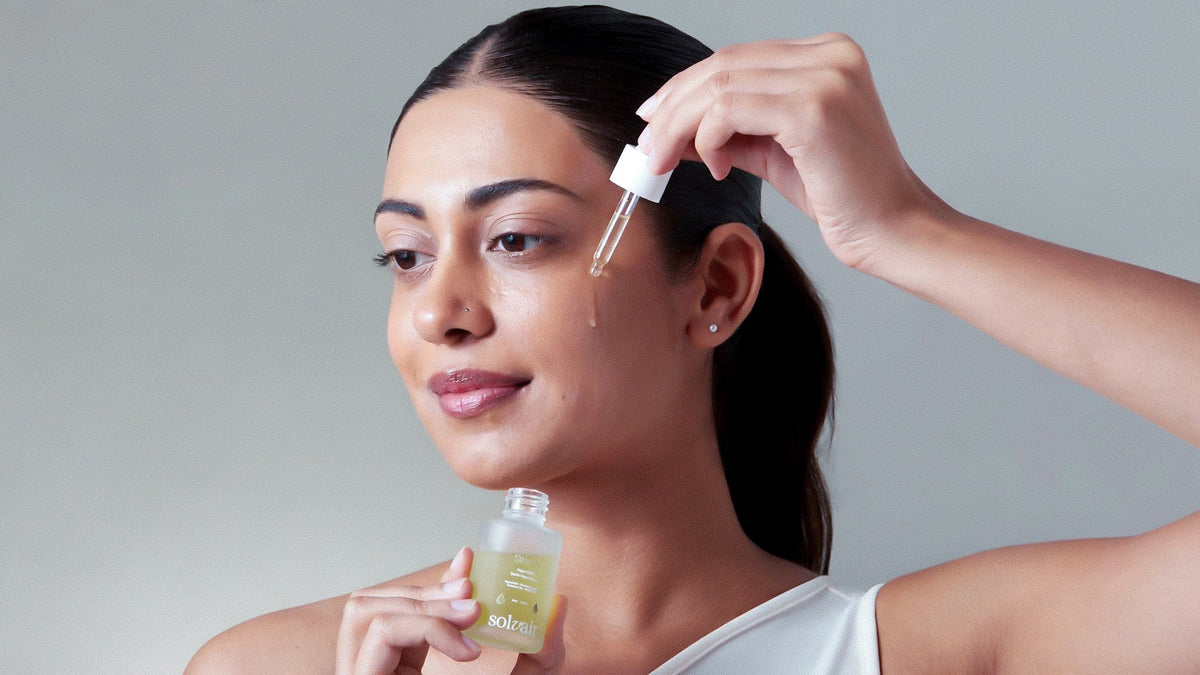 A quiet skincare moment with STEADY serum